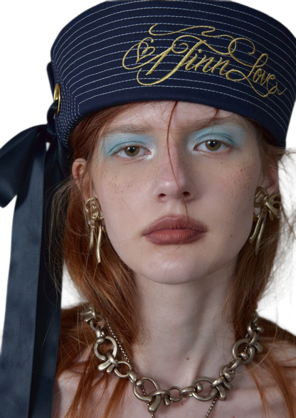 Nautical Wide Brim Sailor Hat