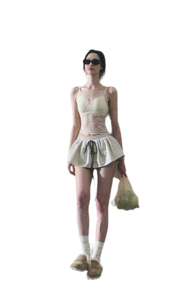 Lace Slim Cami Top