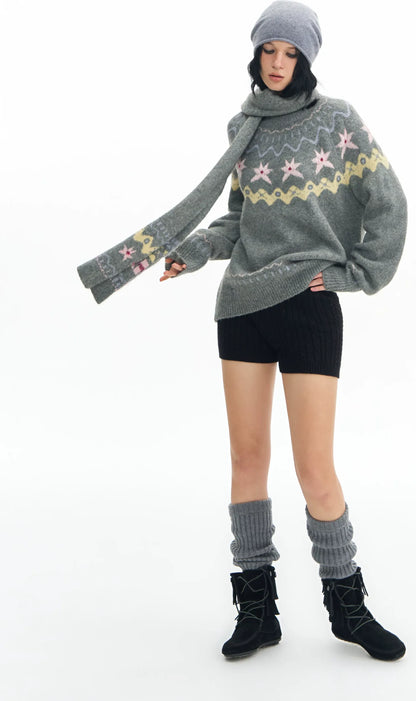 Fair Isle Wool Sweater