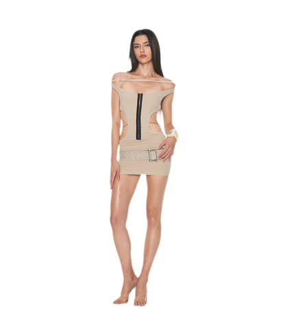 Back Tie Knit Dress