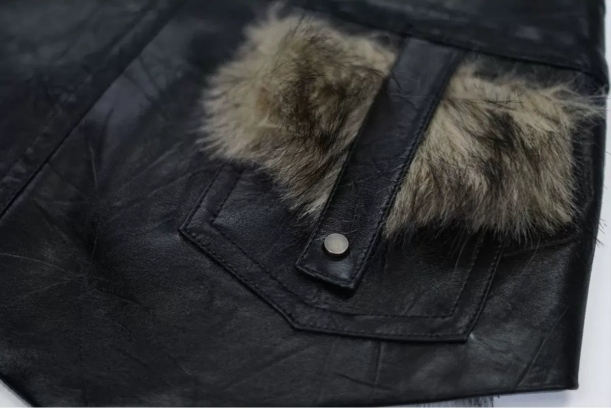 Star Plaid Raw-Edge Skirt