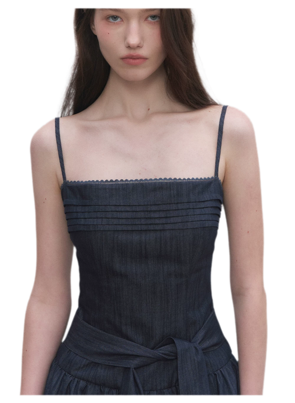 Tie Waist A-Line Dress