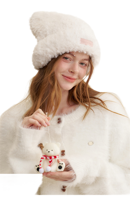 Snow Bear Knit Cardigan