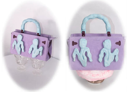 Handcrafted Ceramic Bow Bag