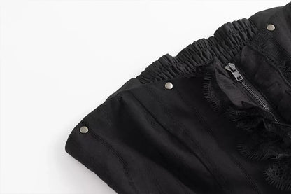 Punk Ruffle Lace Set