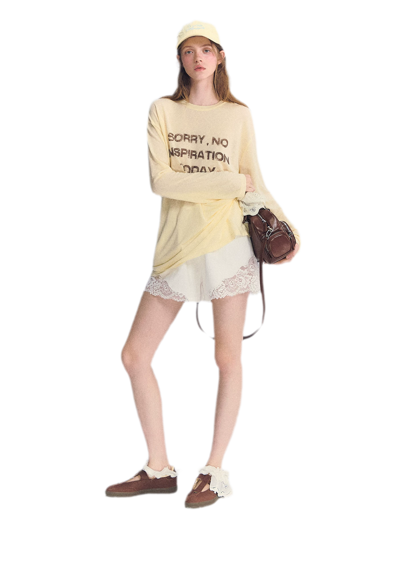 Lyocell Print Long Sleeve Top