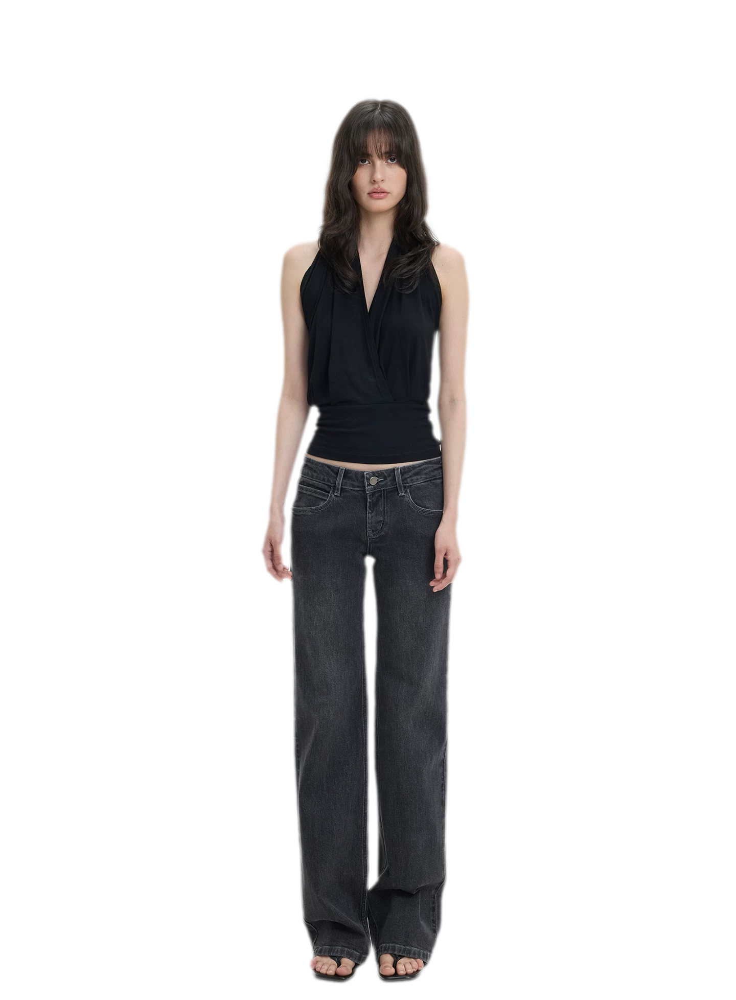 Modal Draped Halter Top