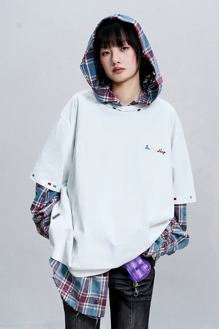Pure Cotton Embroidered T-Shirt