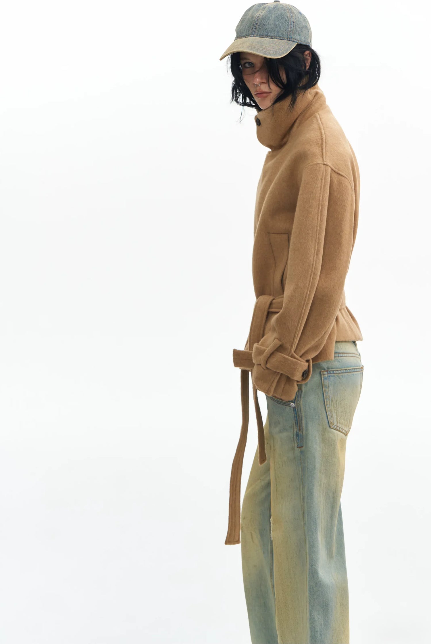 Luxe Belted Wool Coat