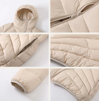 Lightweight Hooded Down Jacket