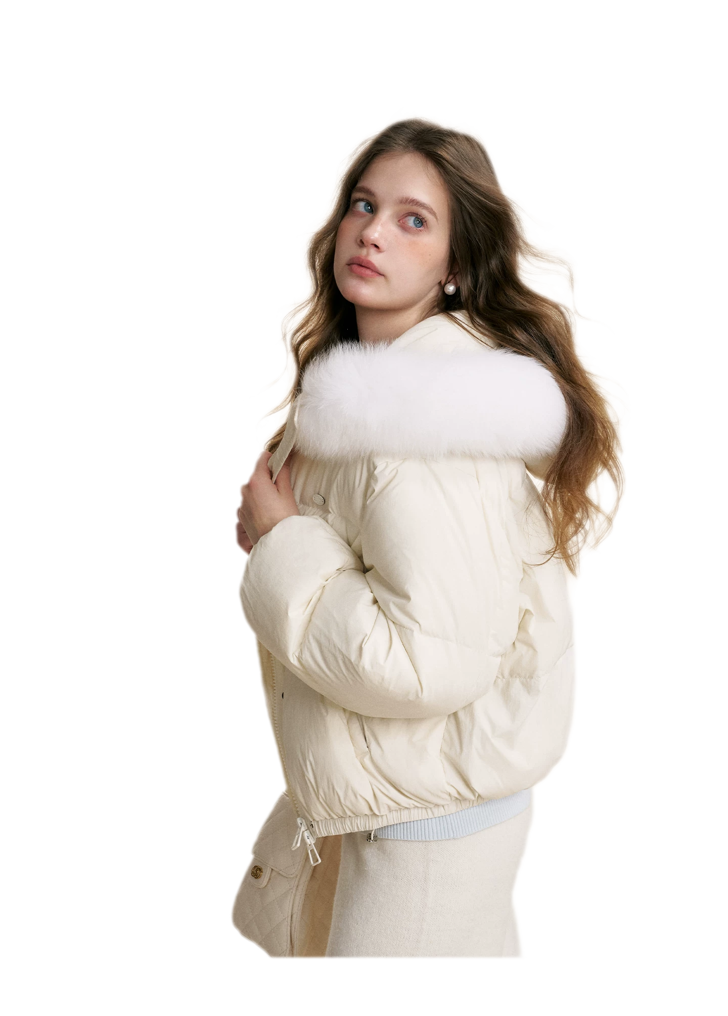 Puffer Hooded Down Jacket