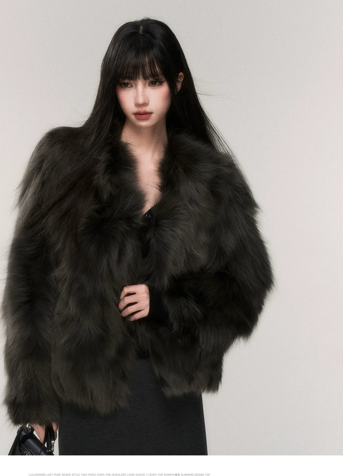 Crown-Grade Fox Fur Jacket