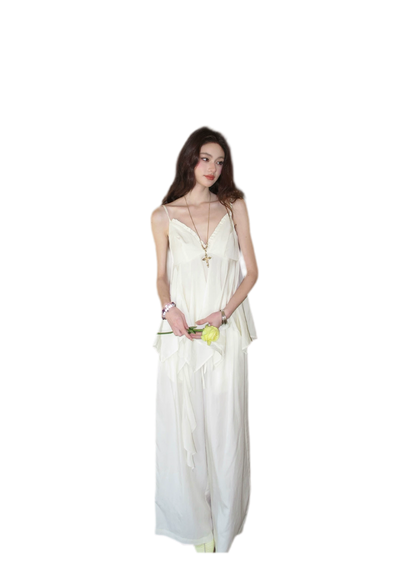 Relaxed V-neck Cami Set