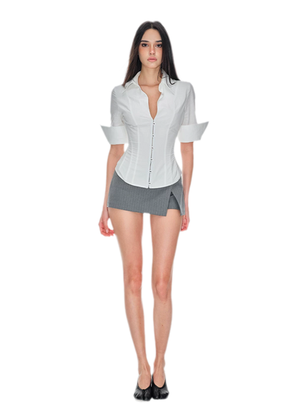 Structured Mini Skort