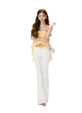CYNR Crystal Ruffle Cami – view 12