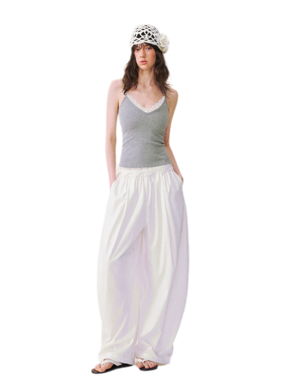 Breathable Relaxed Lantern Pants