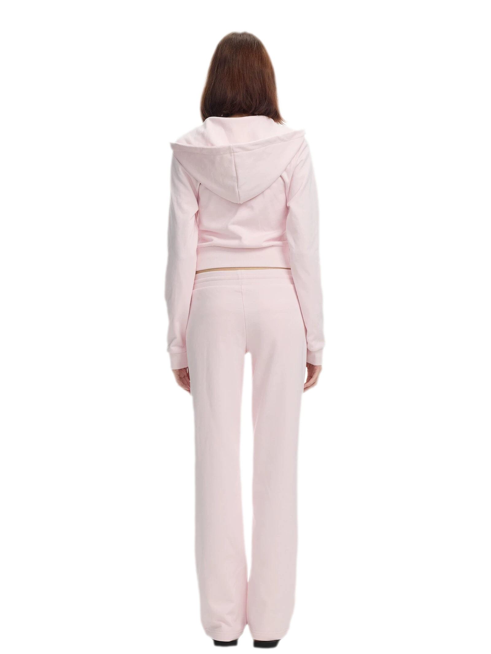 Ribbed Slim-Fit Cropped Hoodie