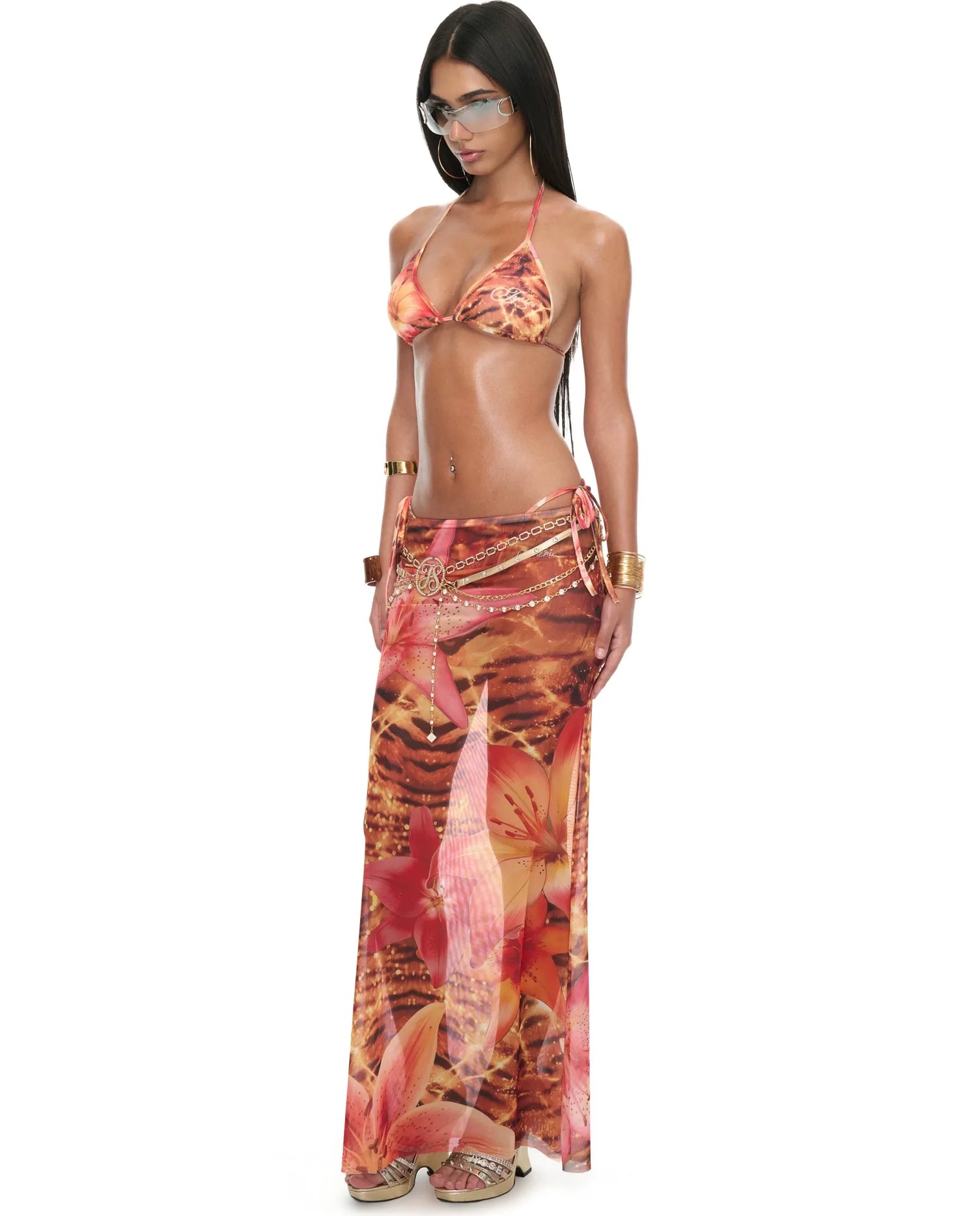 Original Tiger Print Bikini Set