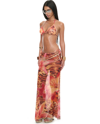 Original Tiger Print Bikini Set