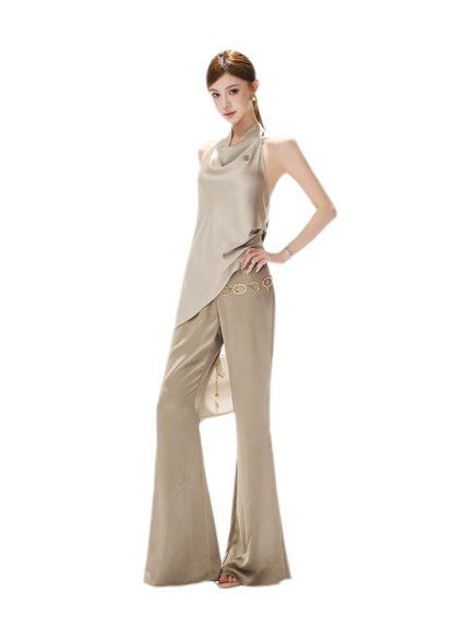 Cowl Back Top