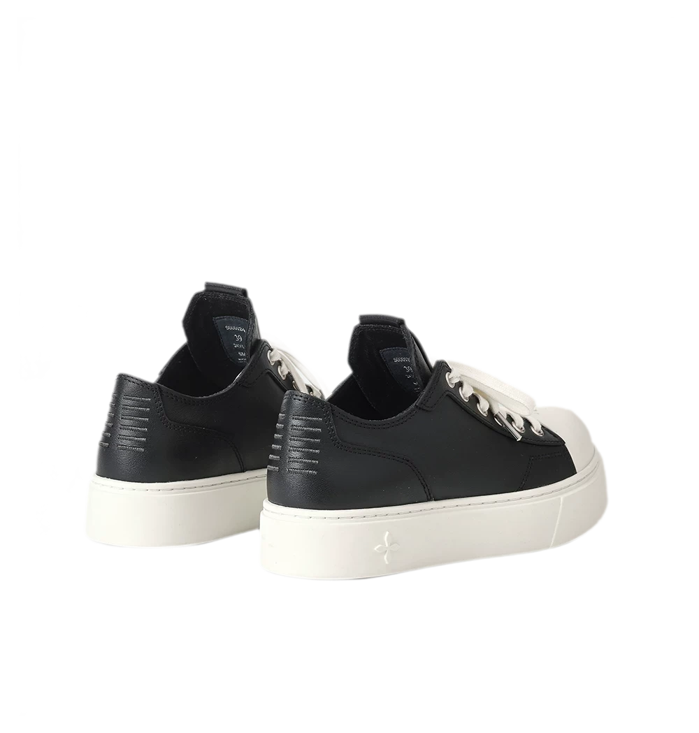 Classic Low-Top Leather Sneakers