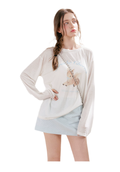 Polka Dot A-Line Mini Skirt