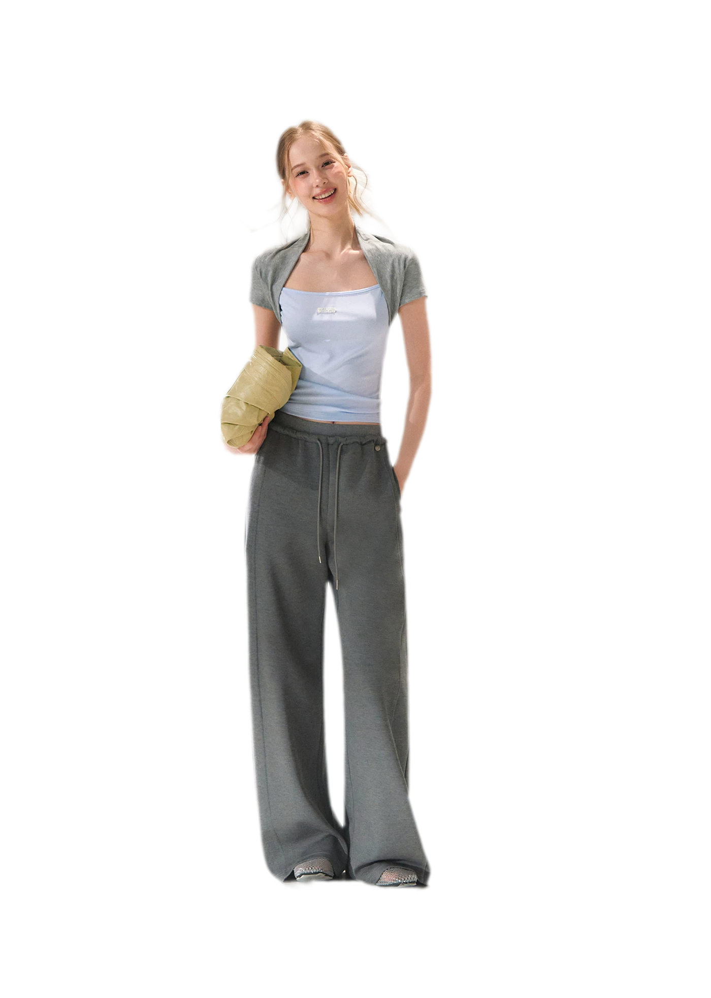 Colorblock Faux Two-Piece Tee