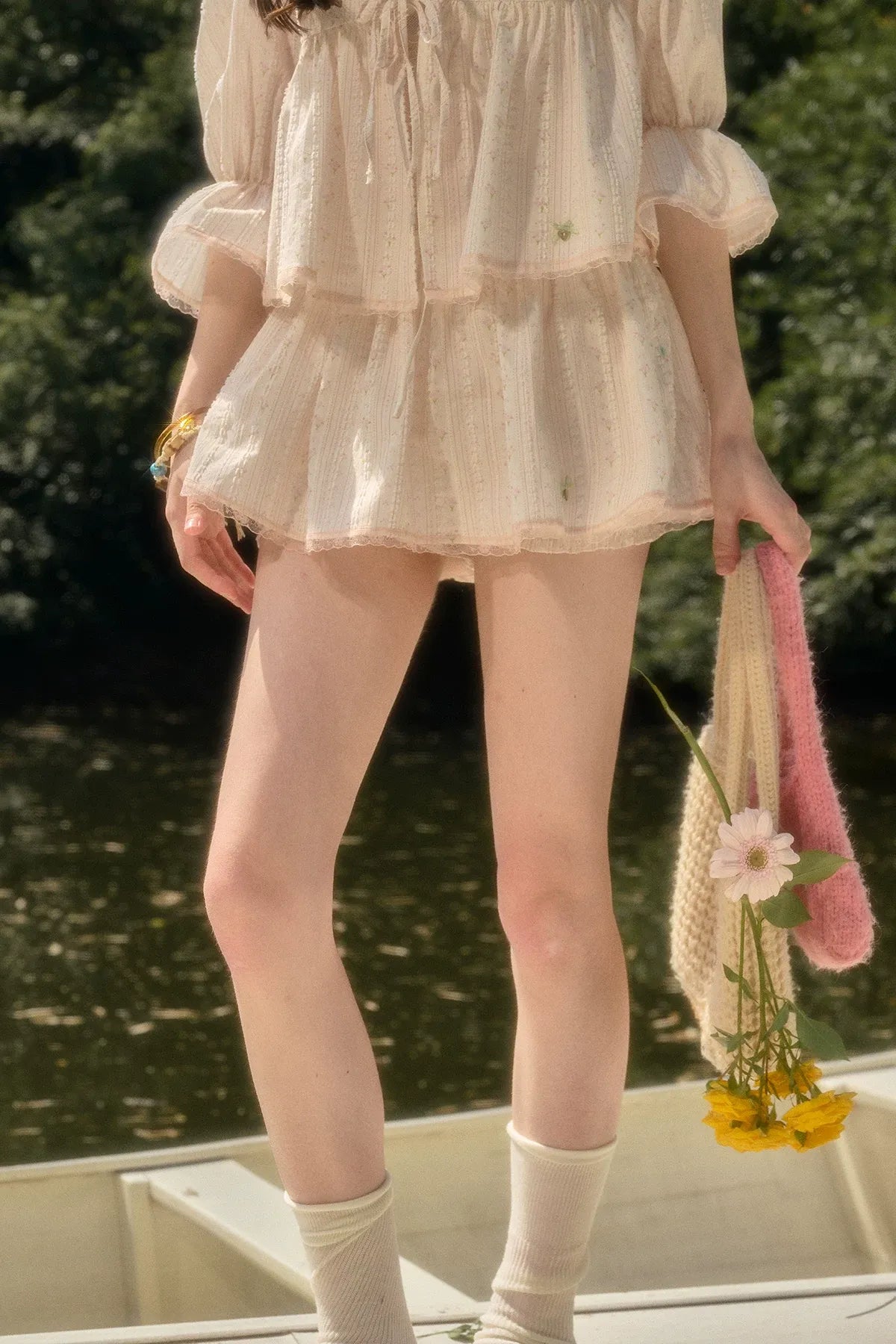 Peach Babydoll Set