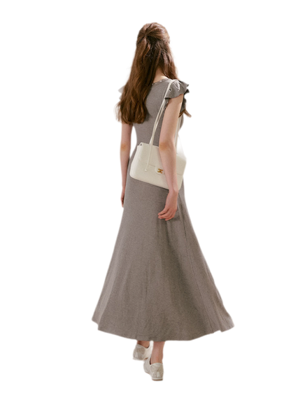 Ribbon A-Line Dress
