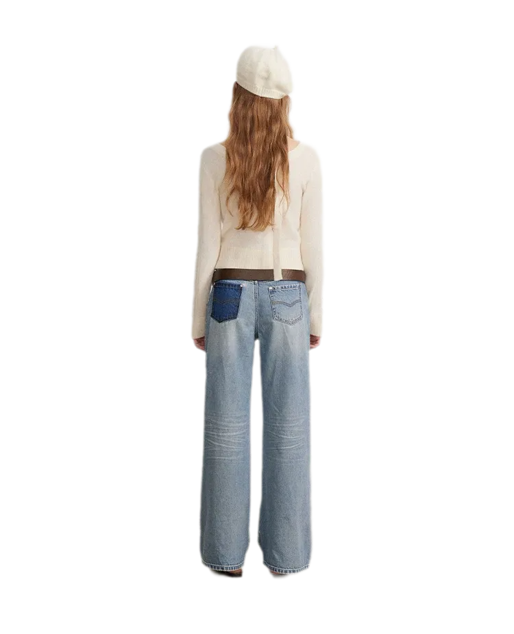 Openwork Reversible Knit Top