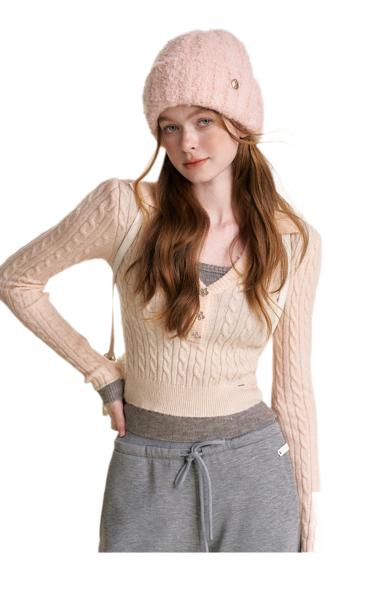 Drawstring High Waist Pants
