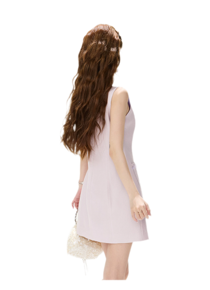 CYNR Taro Purple Pocket Dress – view 16