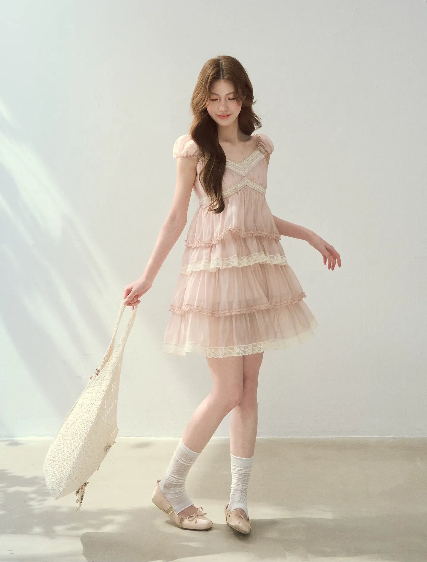 Summer Isles Tiered Dress