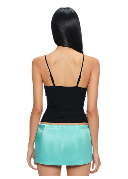 Twisted Bust Camisole Cardigan Set