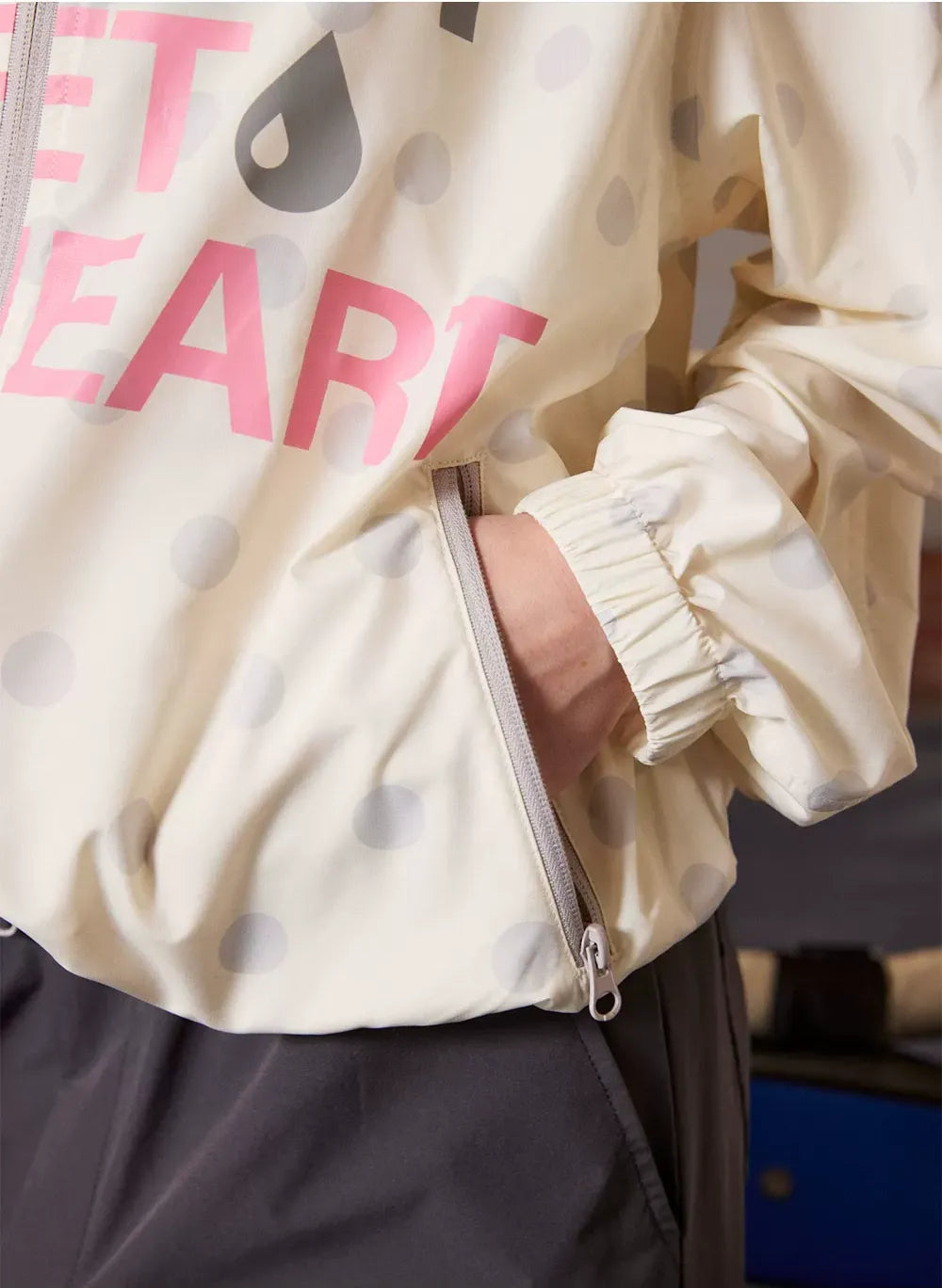 Polka Dot UPF50+ Outdoor Jacket