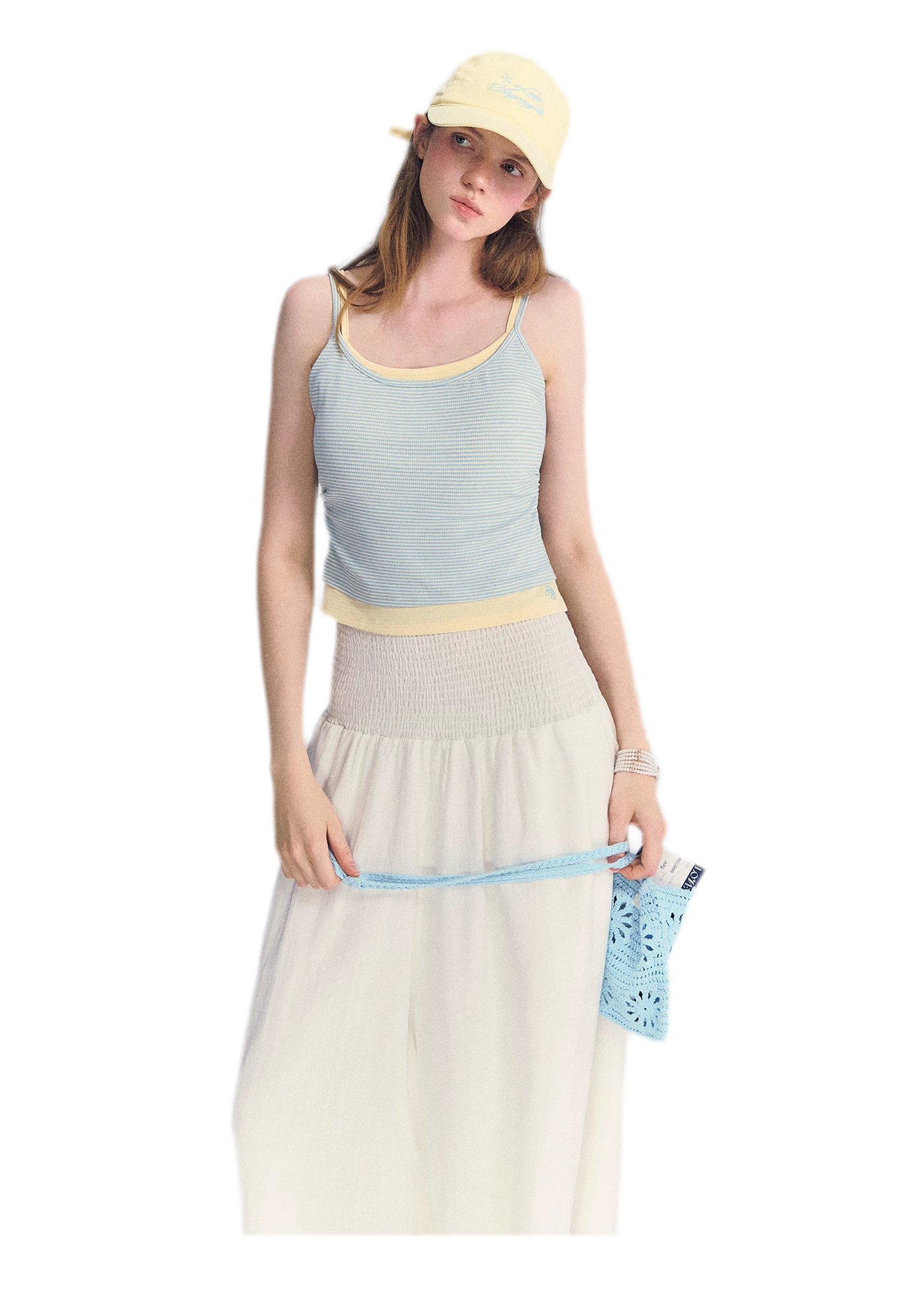 Stripe Knit Cami Set