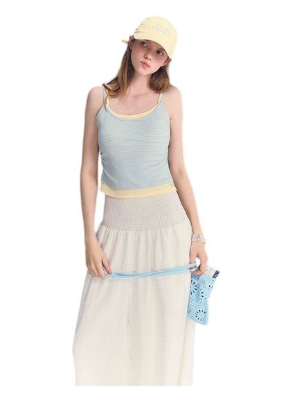 Stripe Knit Cami Set