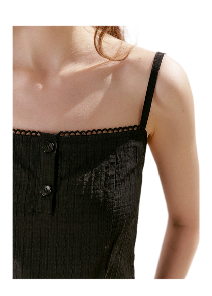 Tencel Linen Cotton Sleeveless Top