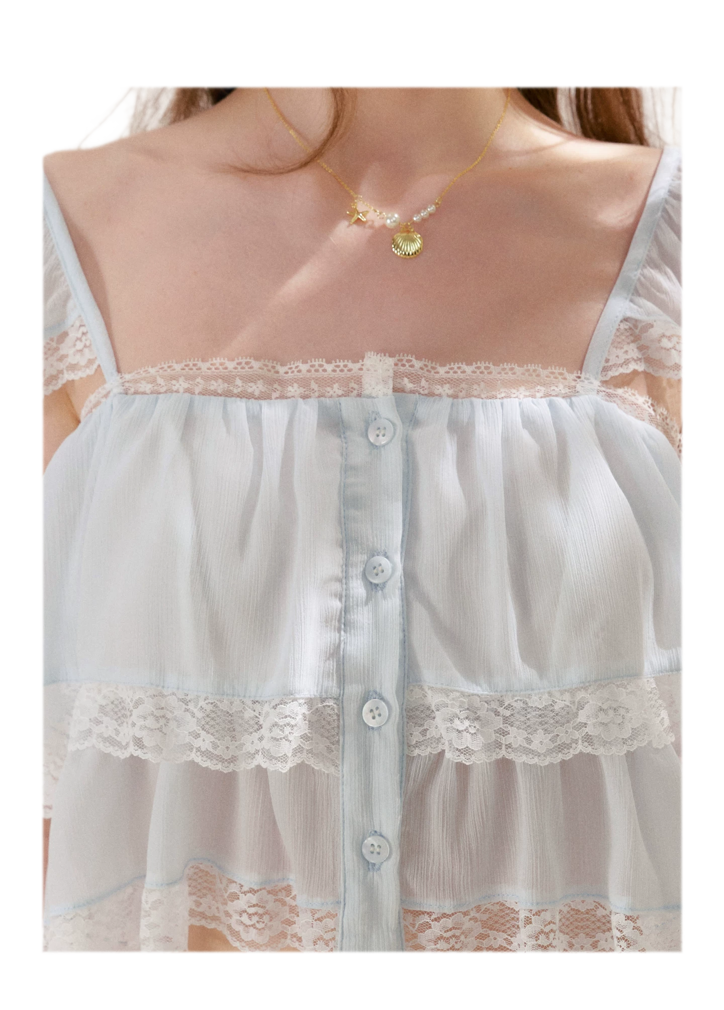 Romantic French Lace Two-Piece Set