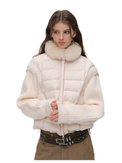 Detachable Sleeve Down Vest