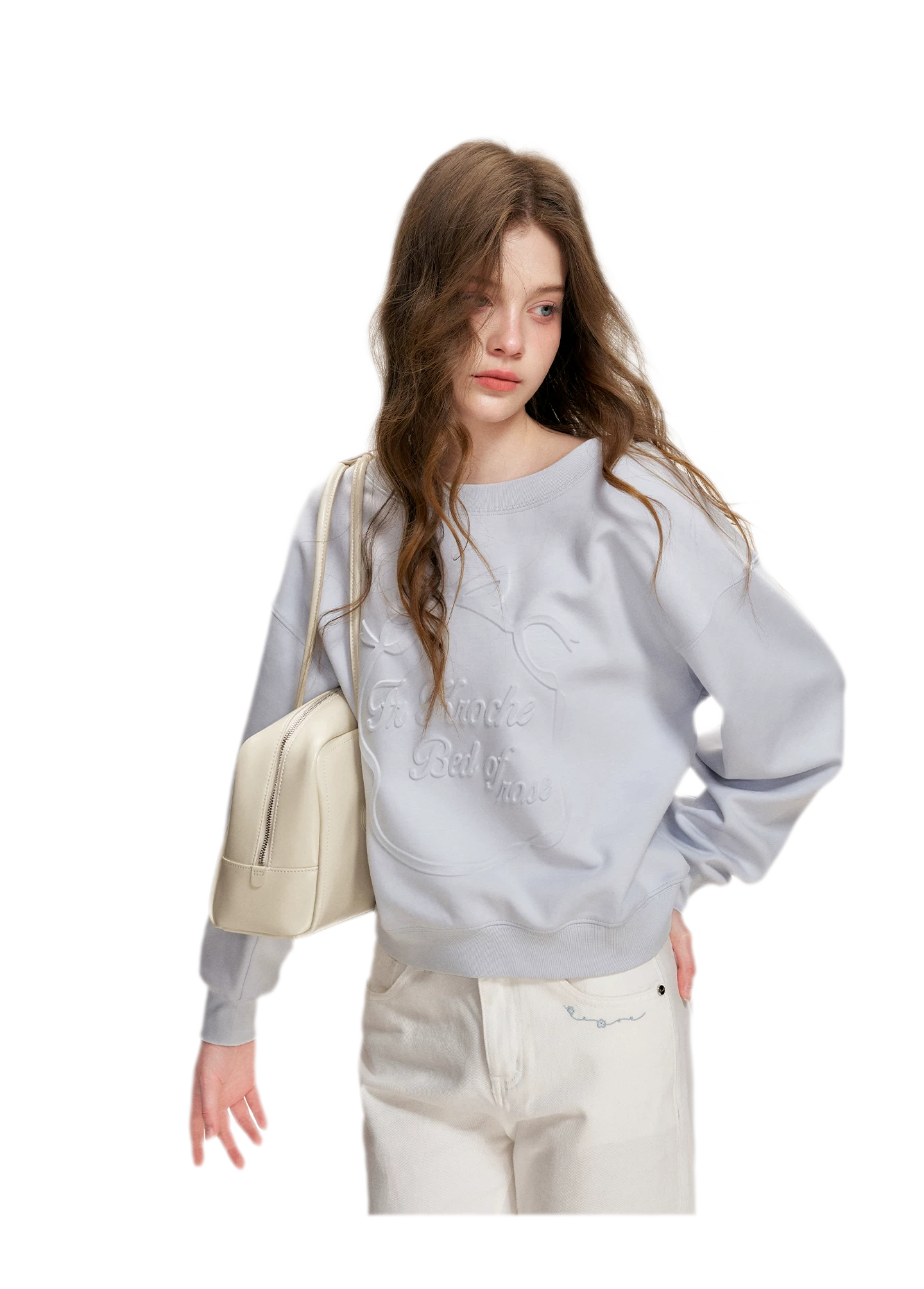 Modal Embossed Sweatshirt
