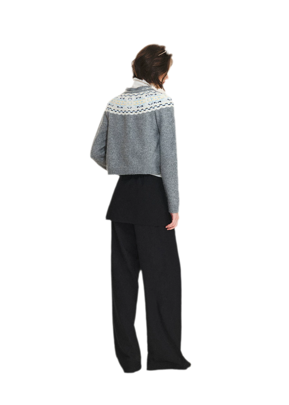 Abnehmbare Lagen-Hose mit weitem Bein