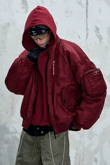 Down-Filled Detachable Puffer Jacket