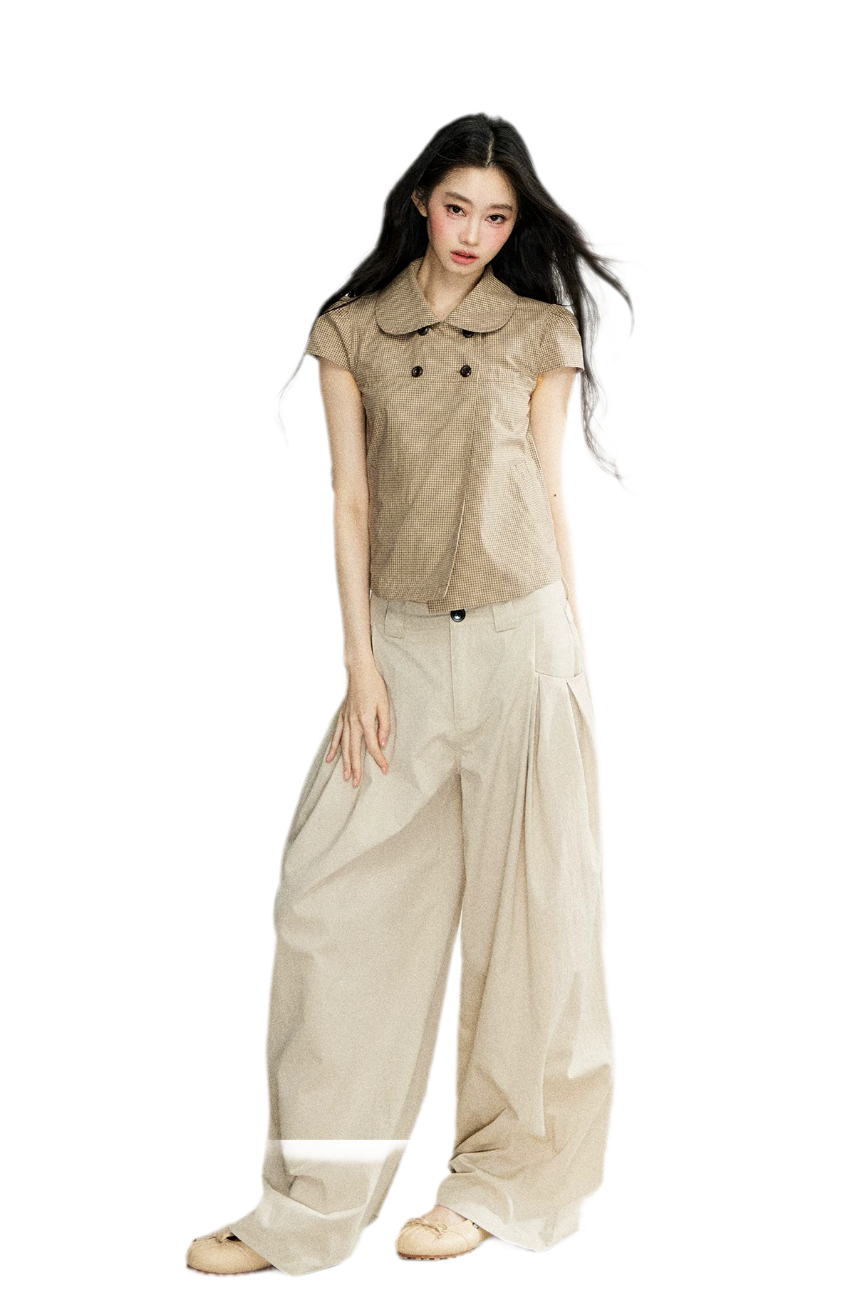 High Waist Wide Leg Pants
