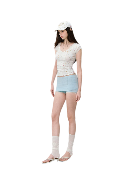 Mambo Signal One-Shoulder Top &amp; Skort