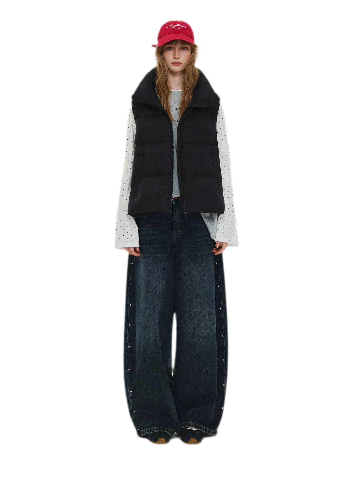 Lightweight Stand Collar Down Vest
