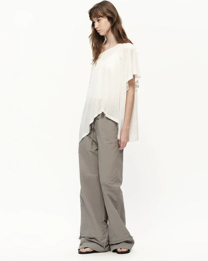 Lyocell Off Shoulder Tee