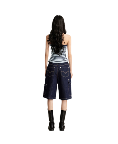 Striped Knit Bustier