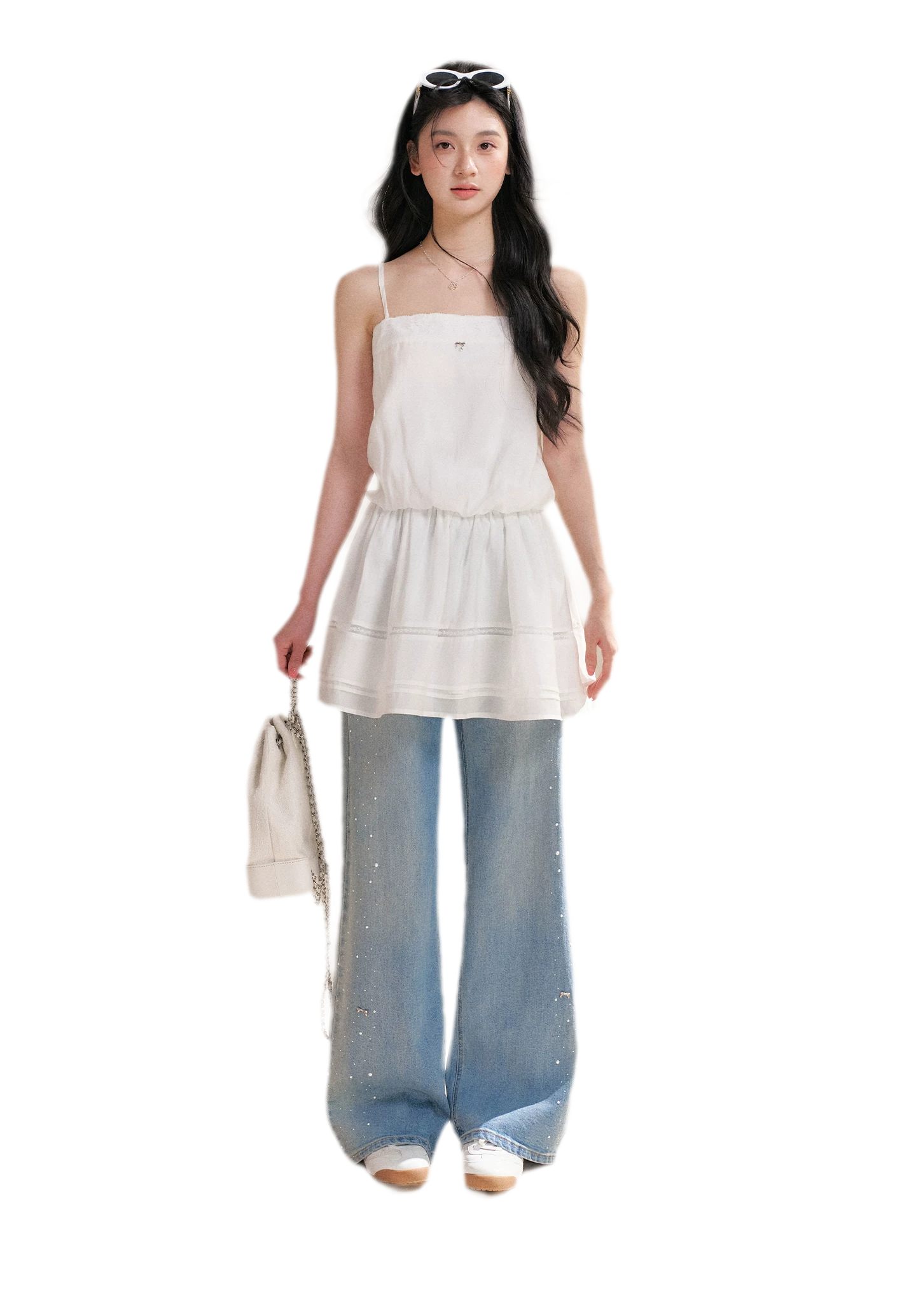 Staycation Straight Leg Moonlight Jeans