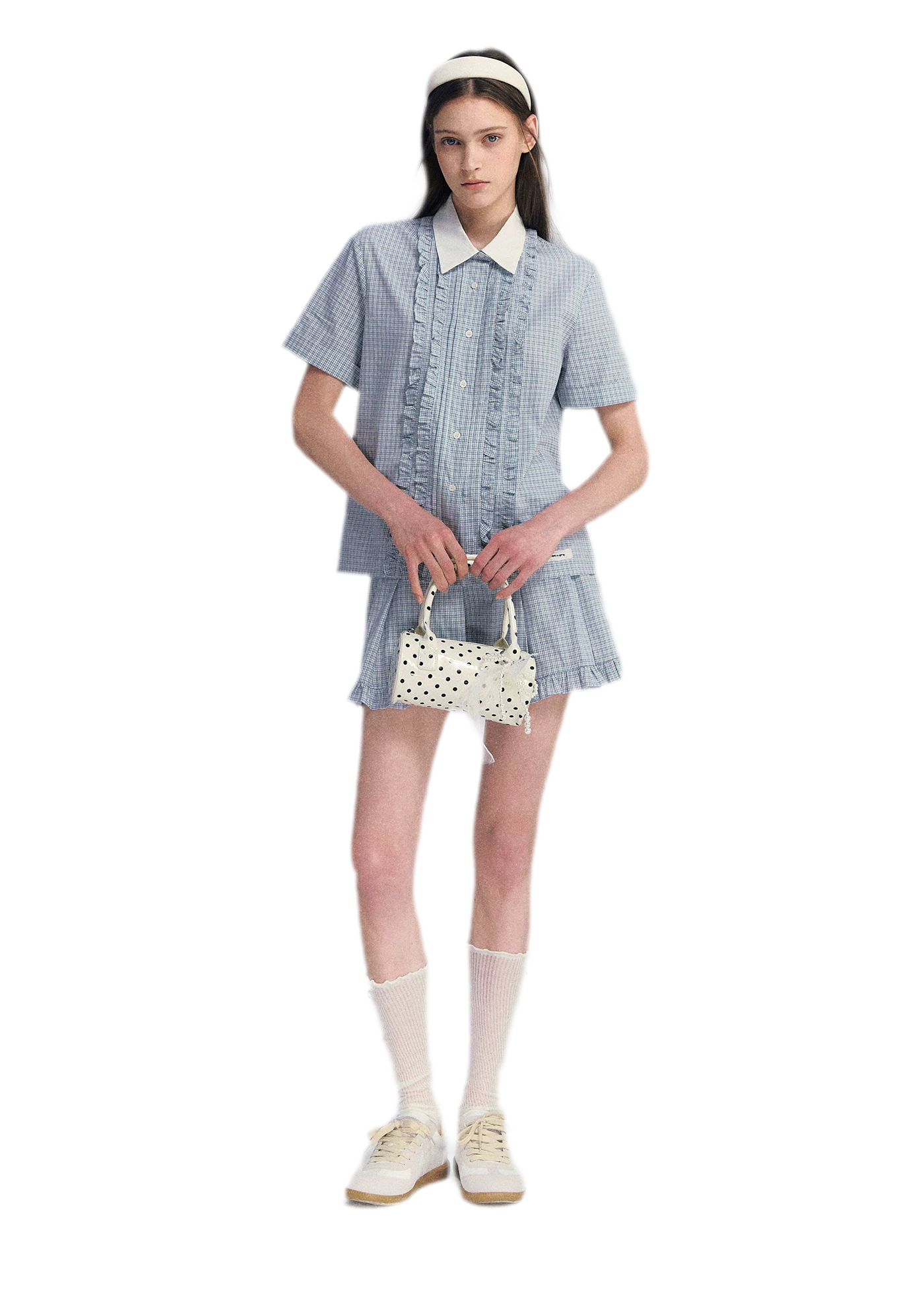 Blue Plaid Set